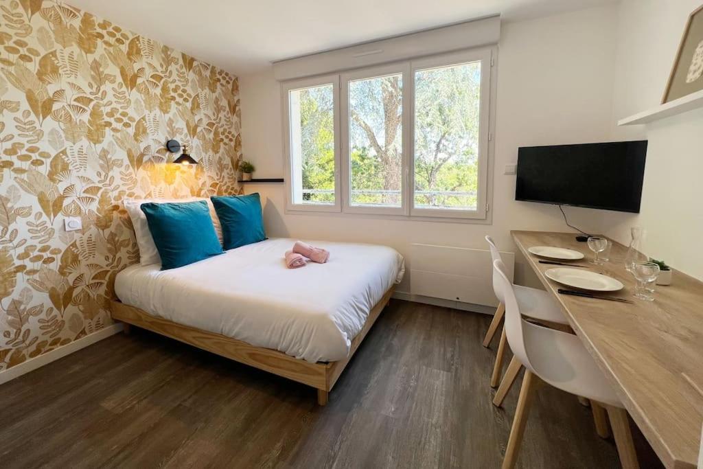 Suite Le Studio Mangue - Cosy & Vue Sur Le Jardin - Plages A Proximite Saint-Nazaire  Exterior photo